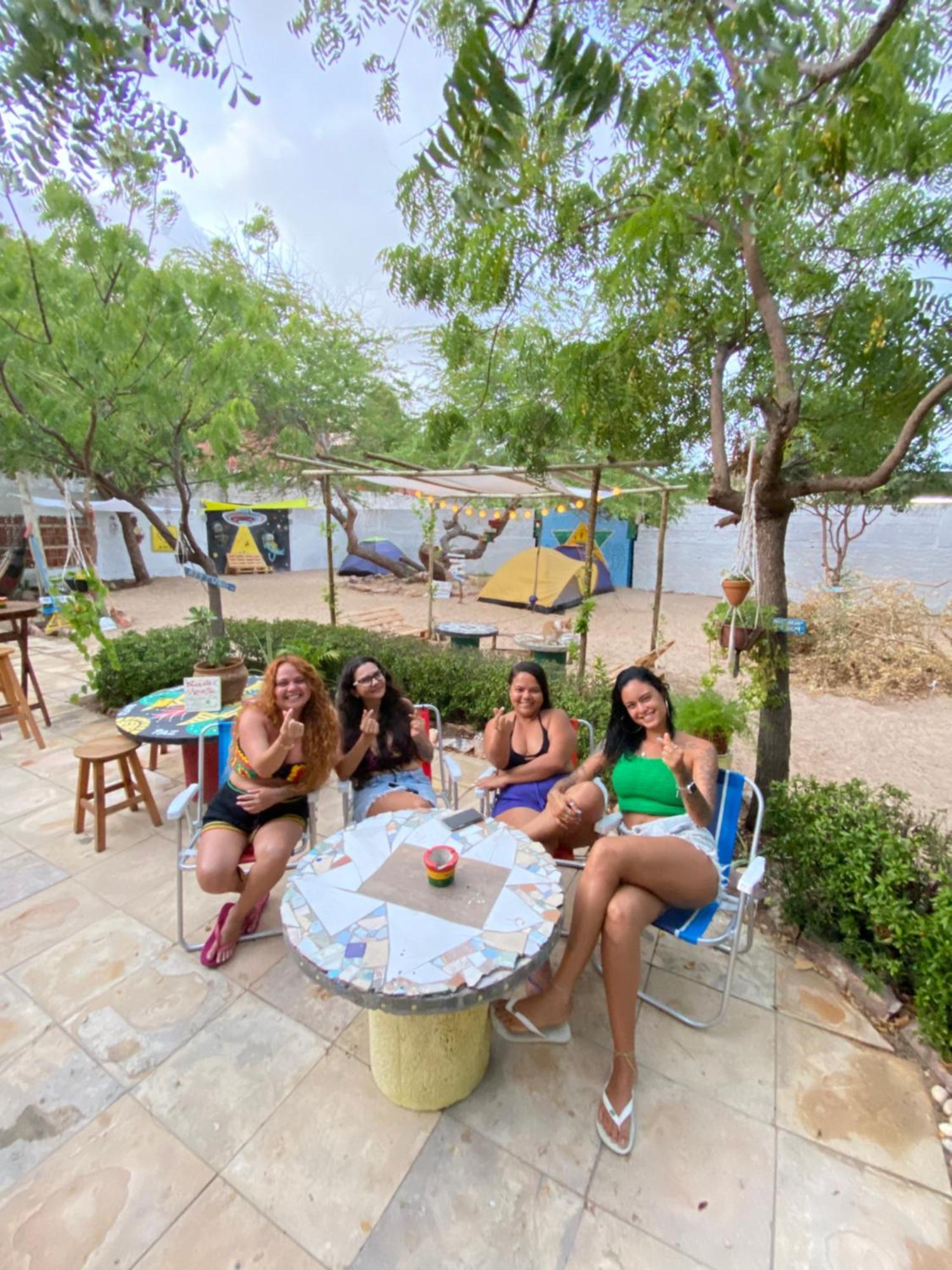 Canoa Roots Hostel & Camping Каноа-Кебрада Экстерьер фото